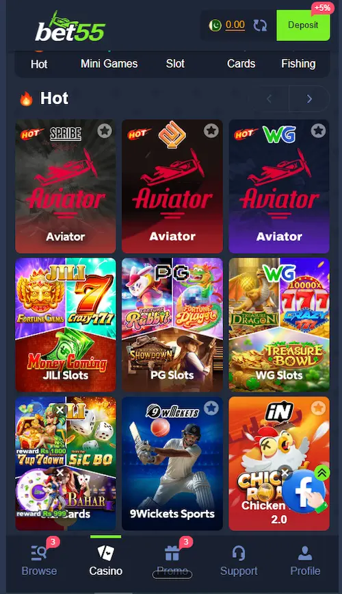 BET55 Game
