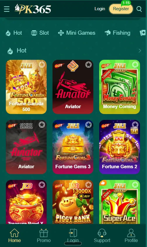 PK365 Game