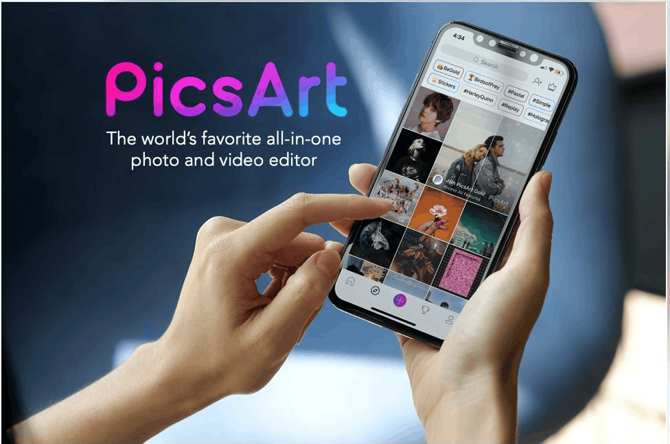 PicsArt APK photo editing app